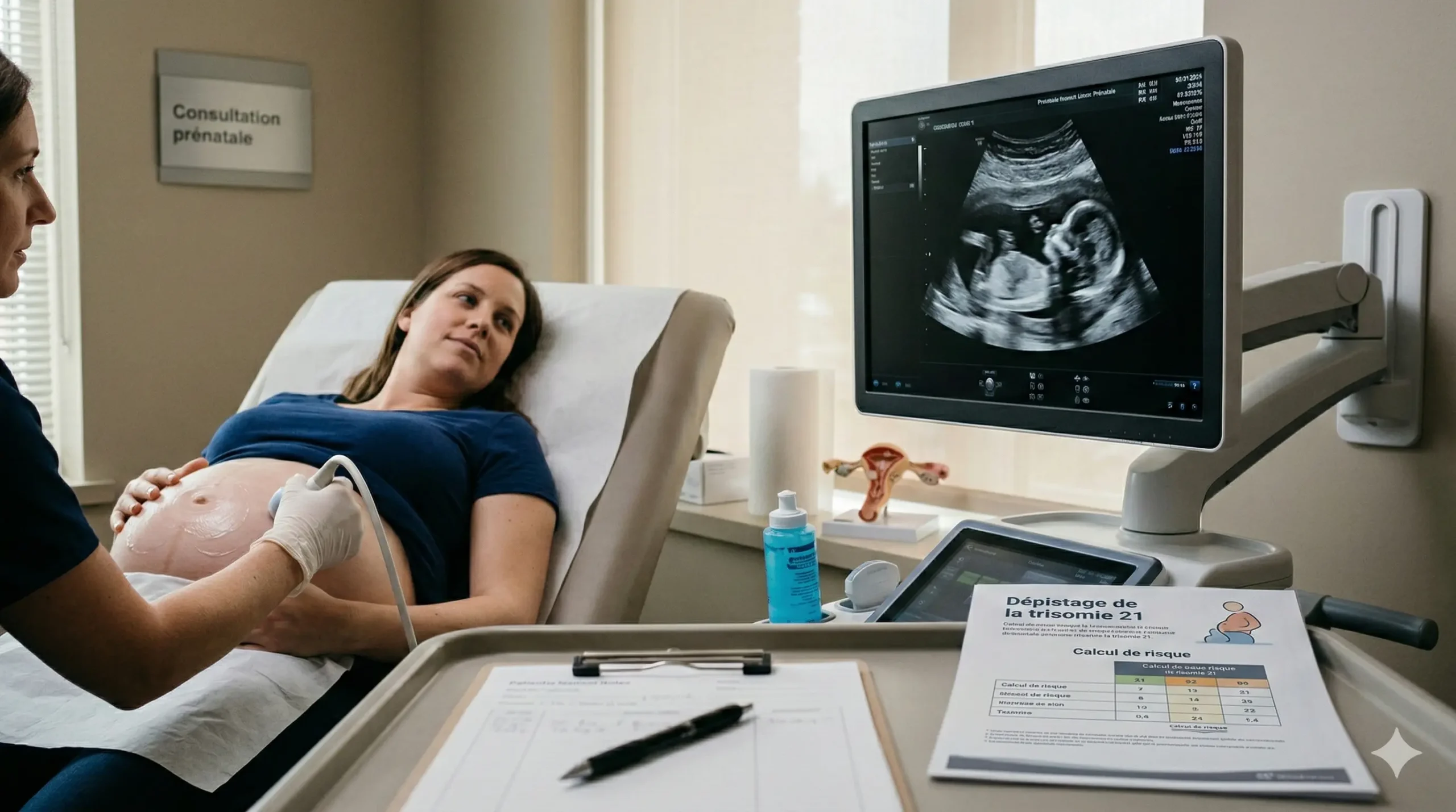 foetus qui bouge beaucoup trisomie